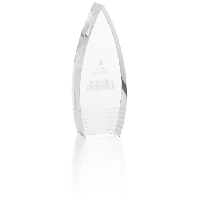 Tear Drop Crystal Award