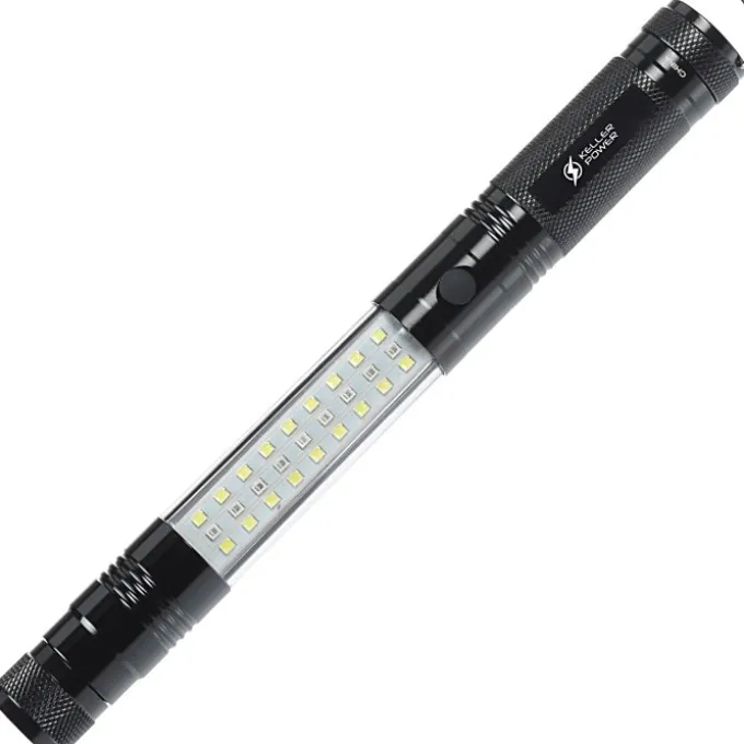 Telescopic Magnetic COB Flashlight
