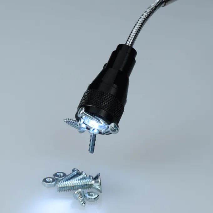 Telescopic Magnetic COB Flashlight