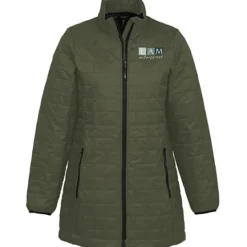 Telluride Quilted Packable Mid-Length Jacket - Ladies' - 24 hr