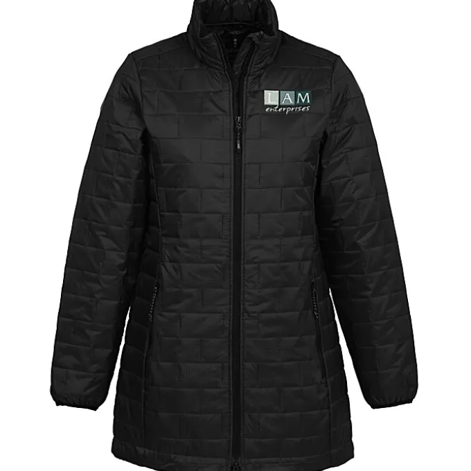 Telluride Quilted Packable Mid-Length Jacket - Ladies' - 24 hr