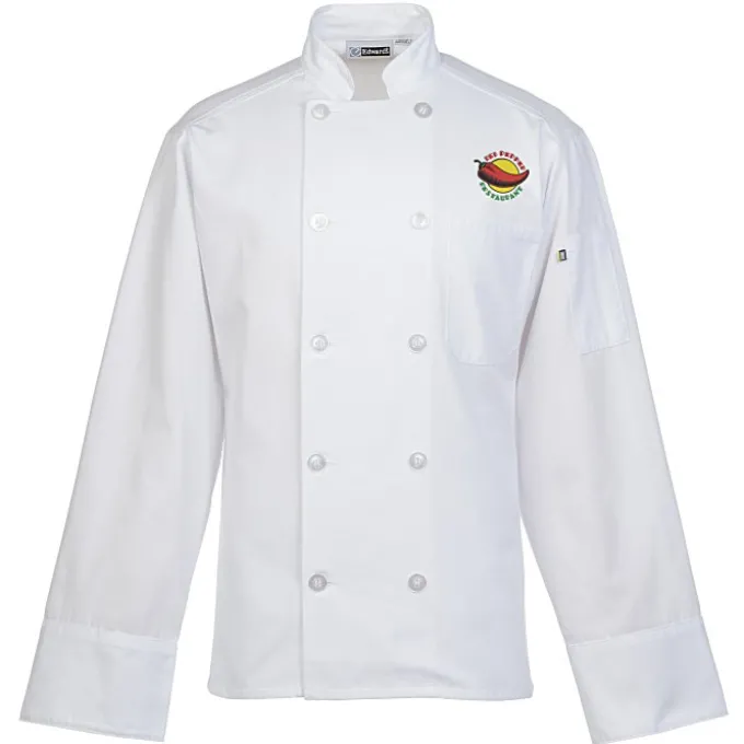 Ten Button Chef Coat with Mesh Back
