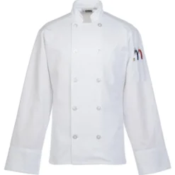 Ten Button Chef Coat with Mesh Back