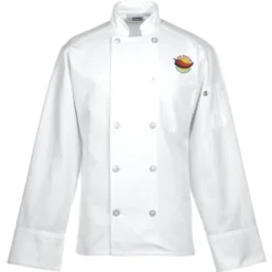Ten Button Chef Coat with Mesh Back