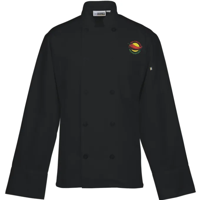 Ten Button Chef Coat with Mesh Back