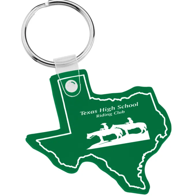 Texas Soft Keychain - Translucent