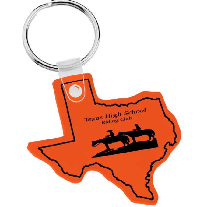 Texas Soft Keychain - Translucent