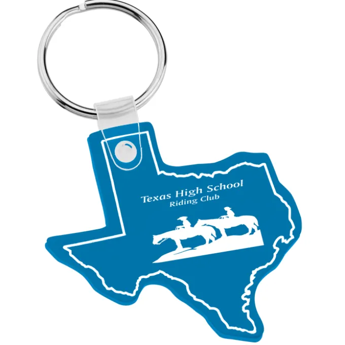 Texas Soft Keychain - Translucent