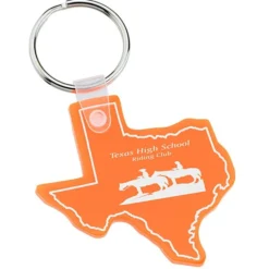 Texas Soft Keychain - Translucent