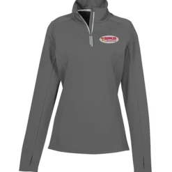 Textured 1/4-Zip Performance Pullover - Ladies'