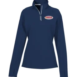 Textured 1/4-Zip Performance Pullover - Ladies'