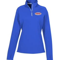 Textured 1/4-Zip Performance Pullover - Ladies'