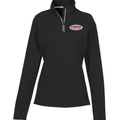 Textured 1/4-Zip Performance Pullover - Ladies'