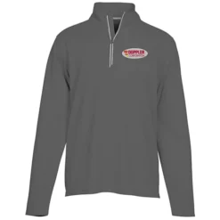 Textured 1/4-Zip Performance Pullover - Men's