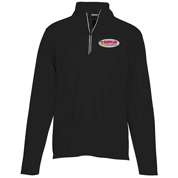 Textured 1/4-Zip Performance Pullover - Men's