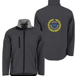 Thermal Stretch Soft Shell Jacket - Men's - Back Embroidered