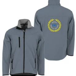 Thermal Stretch Soft Shell Jacket - Men's - Back Embroidered