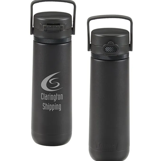 Thermos Guardian Vacuum Bottle - 16 oz. - Laser Engraved