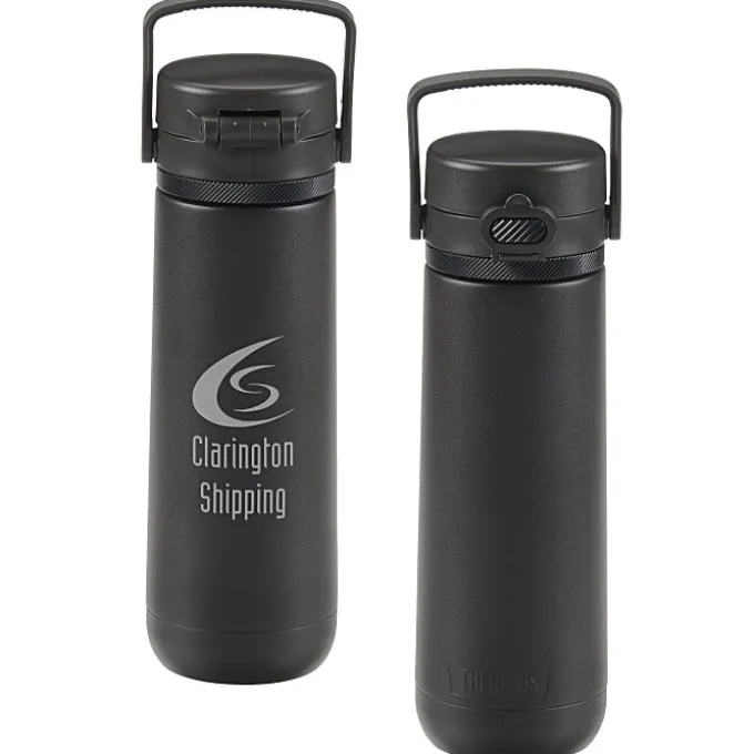 Thermos Guardian Vacuum Bottle - 16 oz. - Laser Engraved