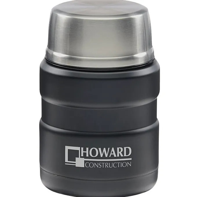 Thermos King Vacuum Food Jar - 16 oz - Laser Engraved - 24 hr
