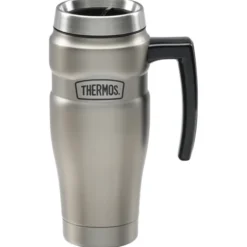 Thermos King Vacuum Mug - 16 oz. - Laser Engraved - 24 hr