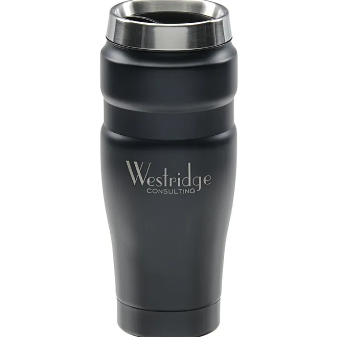 Thermos King Vacuum Tumbler - 16 oz. - Laser Engraved - 24 hr