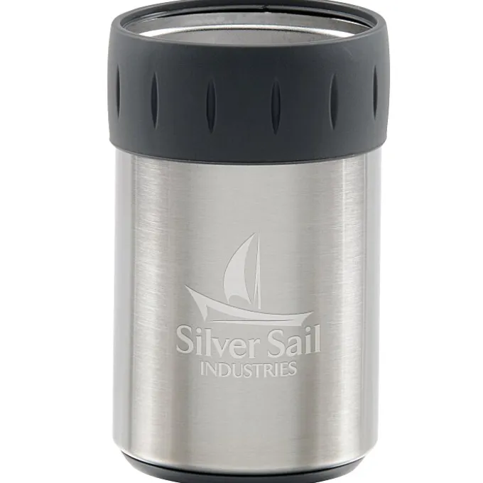 Thermos Vacuum Can Insulator - Laser Engraved - 24 hr