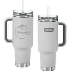 Thermos Vacuum Mug with Straw - 40 oz. - Laser Engraved