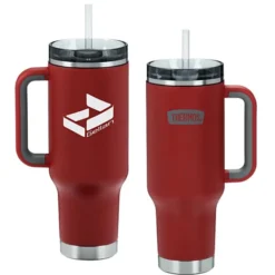 Thermos Vacuum Mug with Straw - 40 oz.
