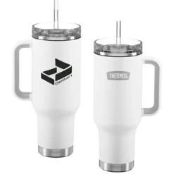Thermos Vacuum Mug with Straw - 40 oz.