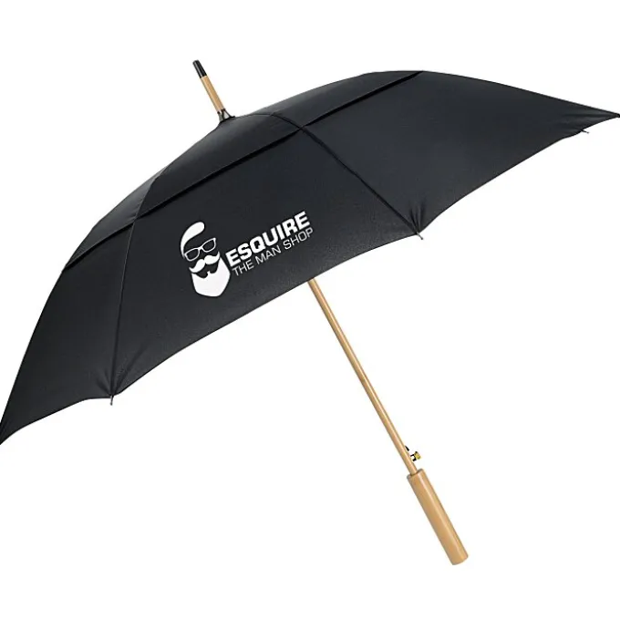 The Selva Auto Open Stick Umbrella - 48-inch Arc - 24 hr