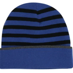 Thin Stripes Cuffed Beanie