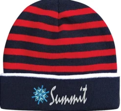 Thin Stripes Cuffed Beanie