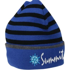 Thin Stripes Cuffed Beanie