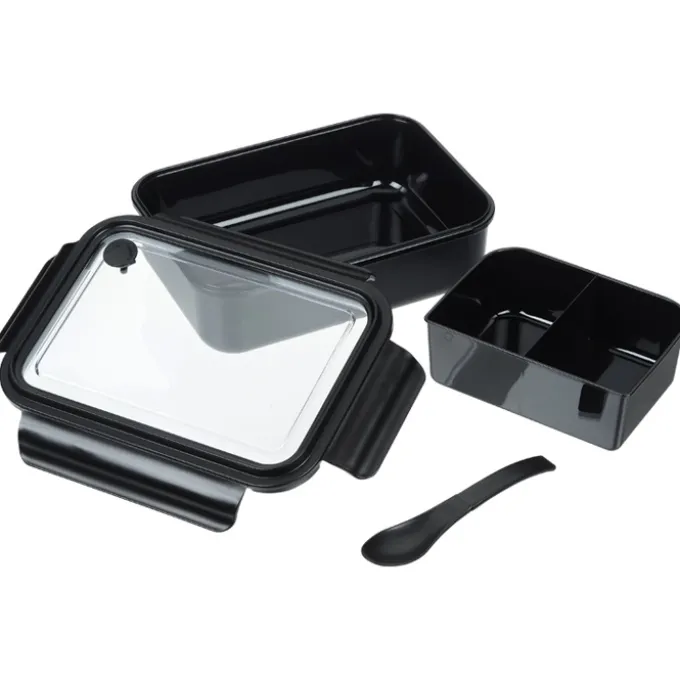 Three Compartment Food Storage Bento Box