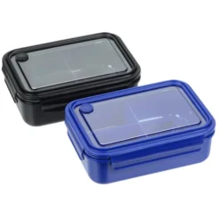 Three Compartment Food Storage Bento Box - 24 hr