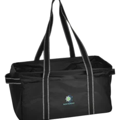 Three Pocket Utility Tote - Embroidered