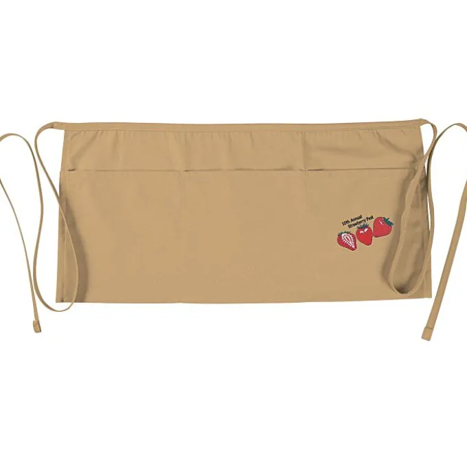 Three-Pocket Waist Apron