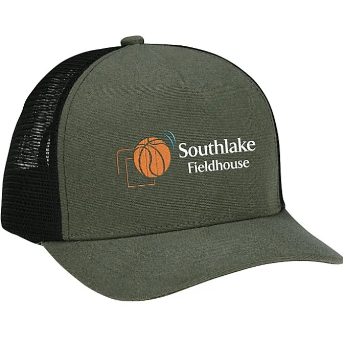Thrive Five Panel Trucker Cap - Embroidered