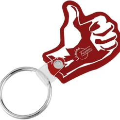 Thumbs Up Soft Keychain - Opaque