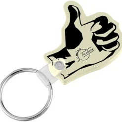 Thumbs Up Soft Keychain - Opaque