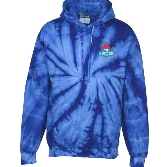 Tie-Dye Hoodie - Embroidered