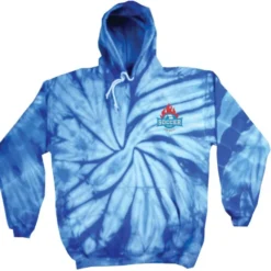 Tie-Dye Hoodie - Embroidered
