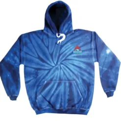 Tie-Dye Hoodie - Embroidered