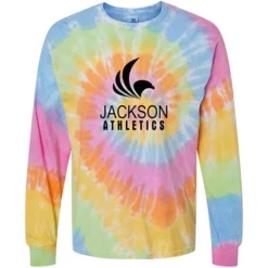Tie-Dye Long Sleeve T-Shirt - Screen