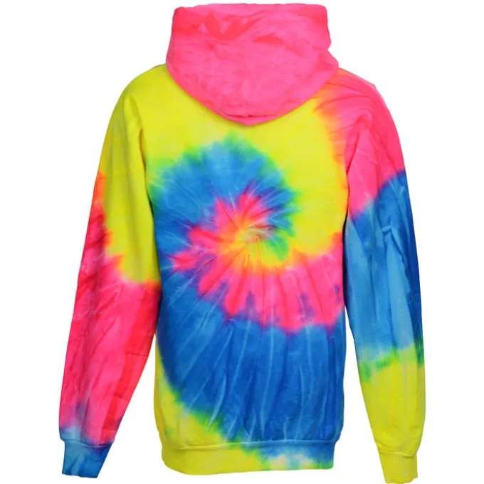 Tie-Dye Swirl Hoodie - Screen