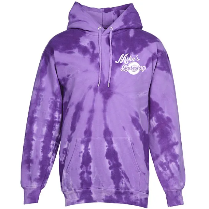 Tie-Dye Swirl Hoodie - Screen