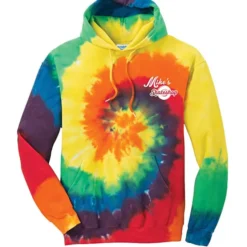 Tie-Dye Swirl Hoodie - Screen