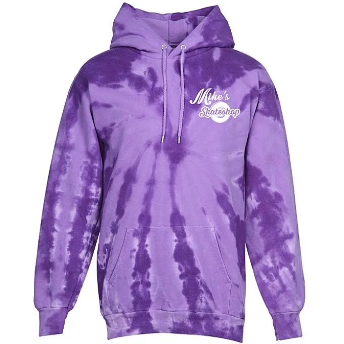 Tie-Dye Swirl Hoodie - Screen