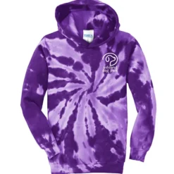 Tie-Dye Swirl Hoodie - Youth - Screen